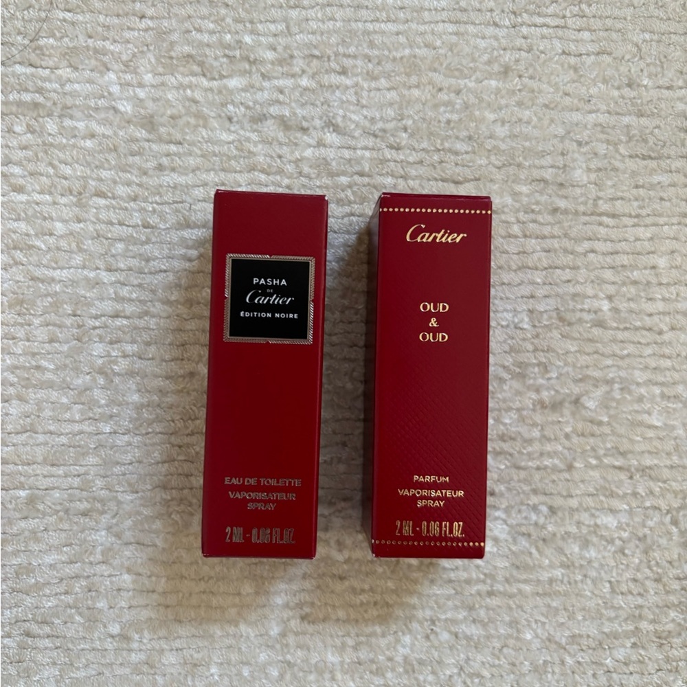 Cartier Pasha Edition Noir and Oud & Oud Set
